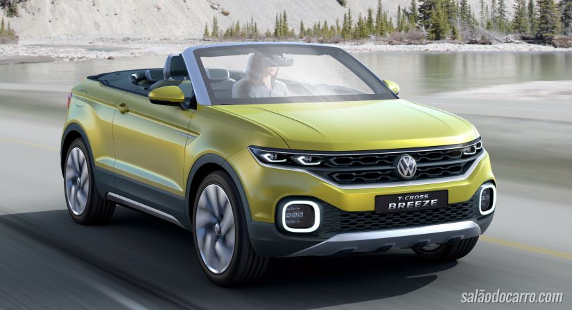 Volks mostra conceito de SUV compacto sem teto