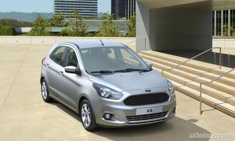 Ford Ka 2017 ganha novos itens de segurança