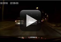 Vídeo mostra perseguição alucinante entre polícia e bandidos
