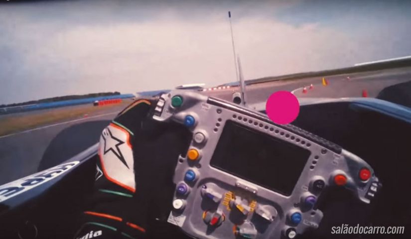 Vídeo mostra o que o piloto de F-1 vê dentro da pista