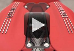 Ferrari mostra como é o V8 turbo por dentro