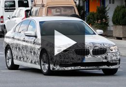 BMW divulga teaser da nova geração do Série 5