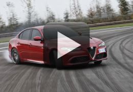 Vídeo mostra Alfa Romeo batendo recorde