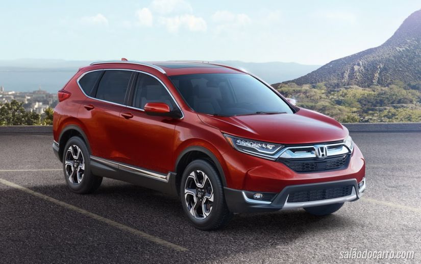 Honda CR-V ganha motor turbo com 190cv
