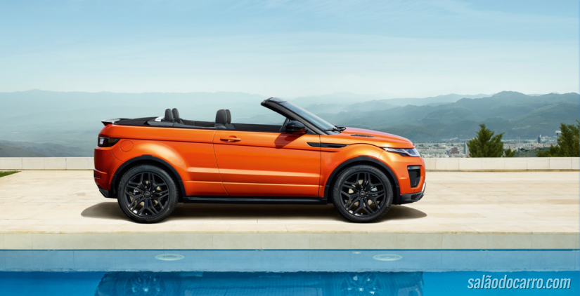 Edição limitada do Evoque Conversível chega ao Brasil