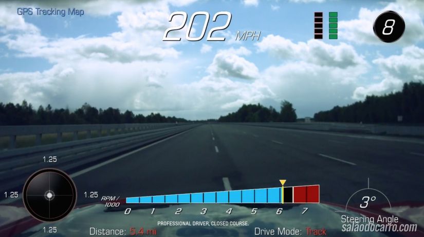 Camaro ZL1 consegue chegar aos 325 km/h em teste