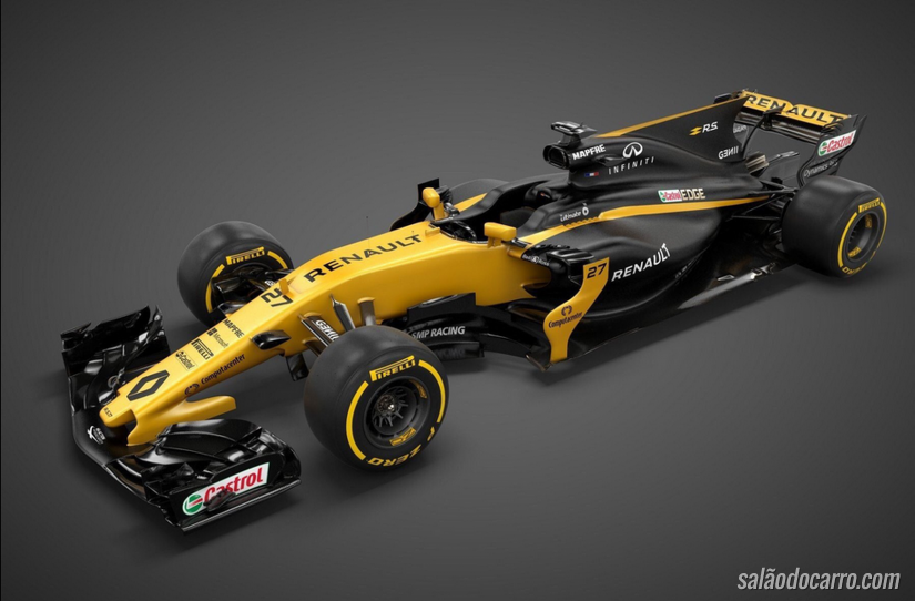 Renault apresenta carro da F1 2017