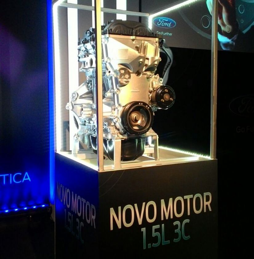 Novo motor 1.5 de 3 cilindros da Ford já está disponível no Brasil