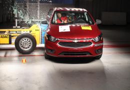 Chevrolet Onix zera teste de segurança do Latin NCap