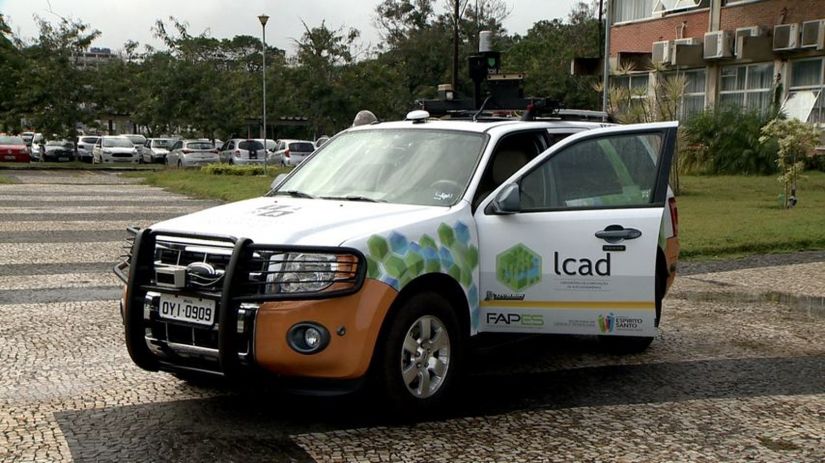 Ufes faz teste com carro autônomo brasileiro
