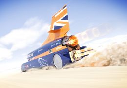 Carro começa testes para superar velocidade de 1.228 km/h