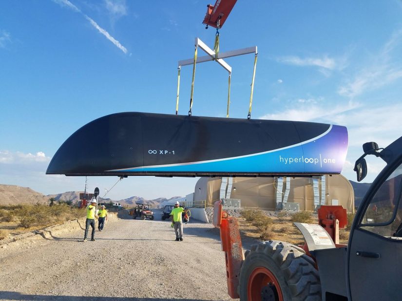 Hyperloop anuncia avanço em seu veículo supersônico