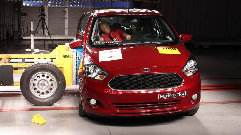 Ford Ka recebe nota zero em teste de colisão promovido pela Latin NCap