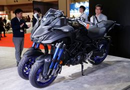 Yamaha mostra moto de 3 rodas e com alta cilindrada