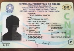 Carteira Nacional de Habilitação vai virar cartão com chip