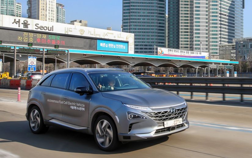 Hyundai apresenta testes de carros autônomos com hidrogênio