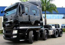 MAN Latin America apresenta seu primeiro caminhão da linha TGX blindado