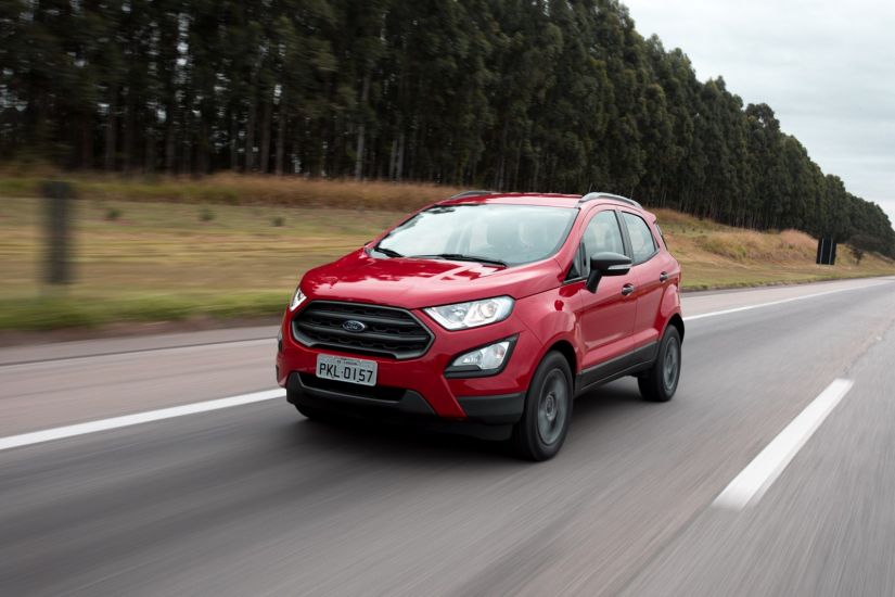 Ford anuncia redução de airbags nas versões mais baratas do EcoSport 2019