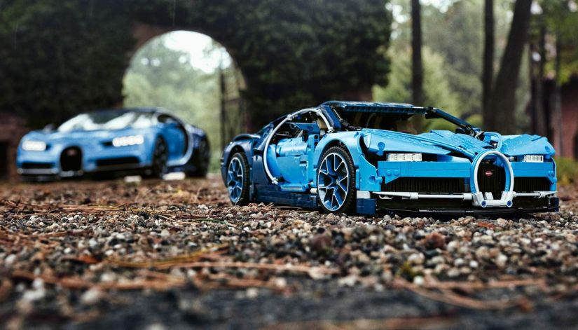 Bugatti Chiron ganha versão em lego