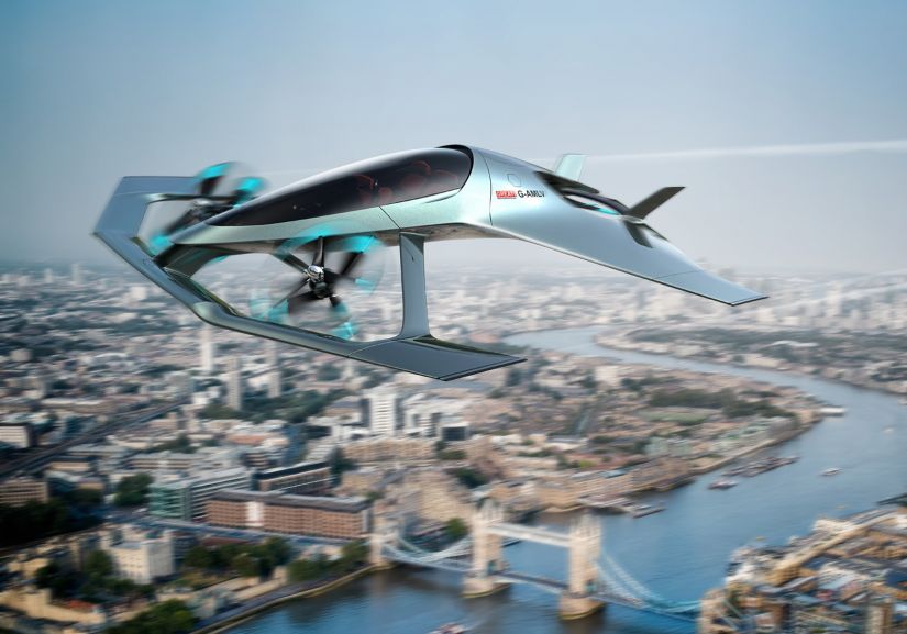 Aston Martin apresenta conceito de carro voador de luxo