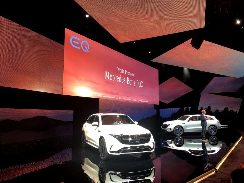 Mercedes-Benz apresenta seu primeiros SUV elétrico