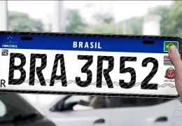 Placa padrão Mercosul começa a ser utilizada no Rio de Janeiro
