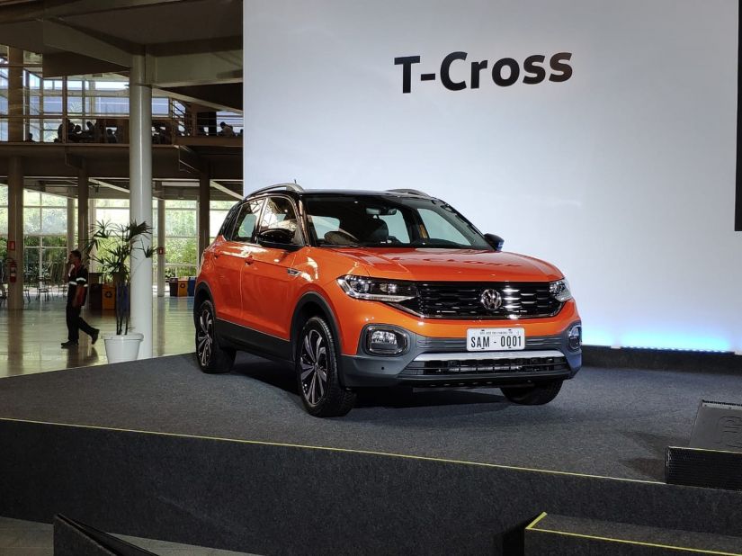 Novo T-Cross chega ao Brasil custando entre R$ 84.990 e R$ 109.990