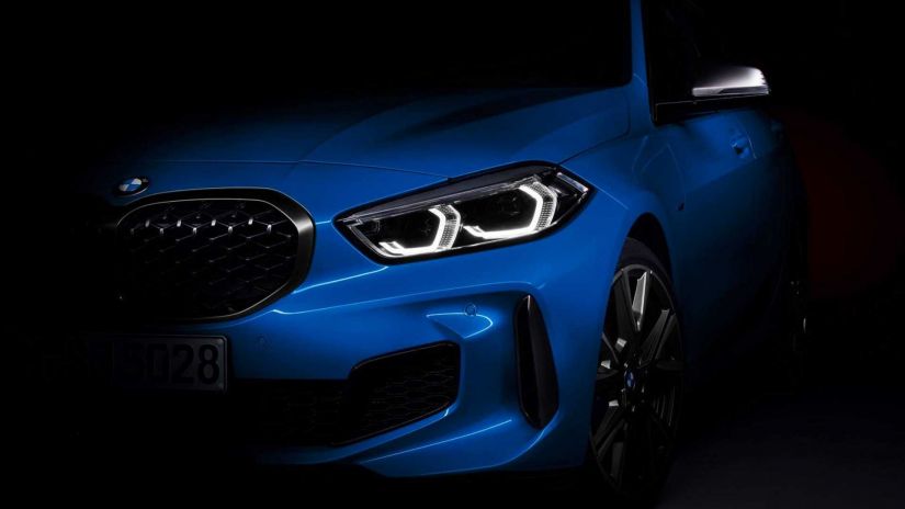 BMW revela teaser do novo Série 1 2020