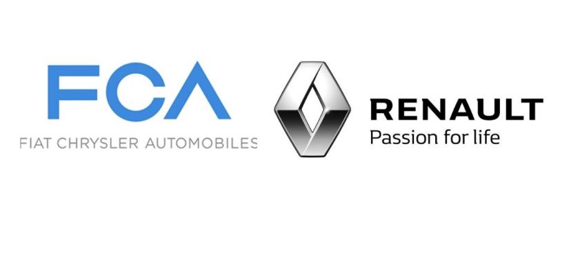 Fiat Chrysler apresenta proposta de fusão com a Renault