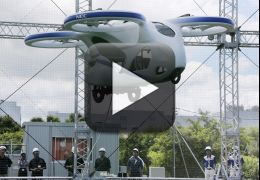 Vídeo mostra carro voador japonês fazendo teste