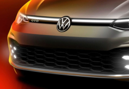 Volkswagen divulga teaser do novo Golf GTD
