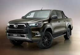 Nova Toyota Hilux é apresentada com novo visual