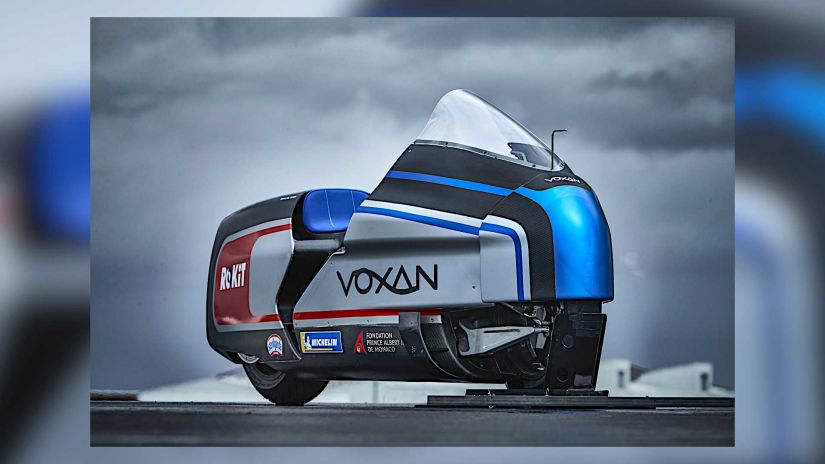 Voxan divulga moto elétrica de 425 cv de potência