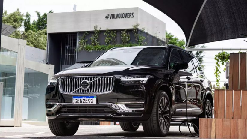 Volvo terá empréstimos de carros híbridos de graça no Brasil