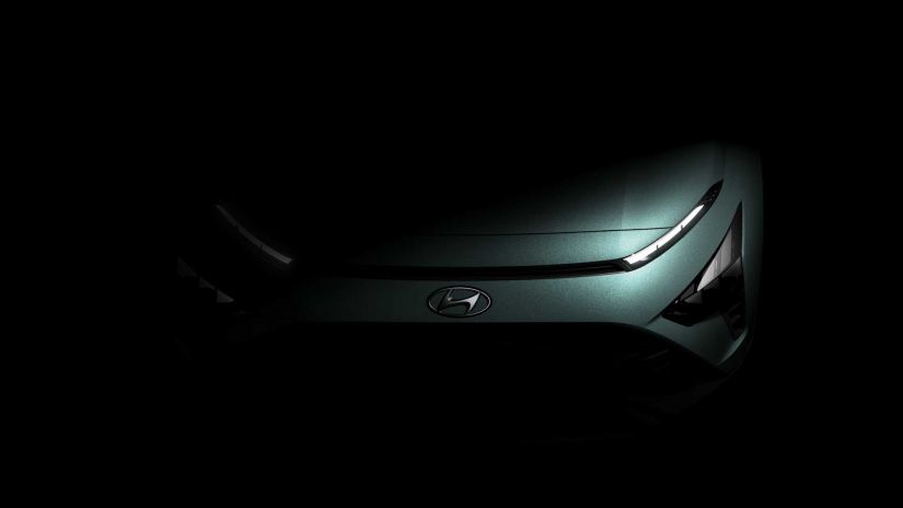Hyundai divulga primeiro teaser do novo SUV Bayon