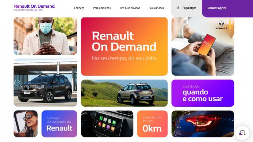 Renault lança serviço de carro por assinatura no Brasil