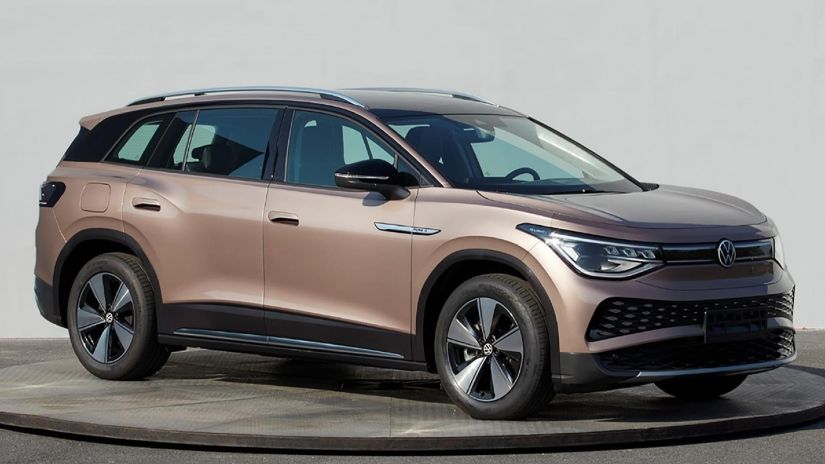 Vazam imagens do novo SUV elétrico da VW ID.6