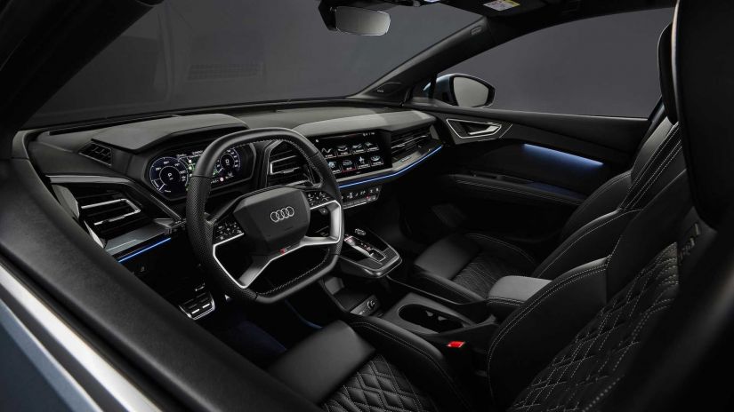 Audi revela imagens do interior do Q4 E-tron