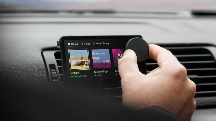 Spotify cria equipamento para ouvir música dentro do carro