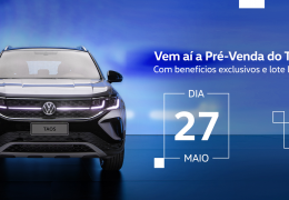 Volkswagen anuncia começo da pré-venda do novo Taos para dia 27 de maio