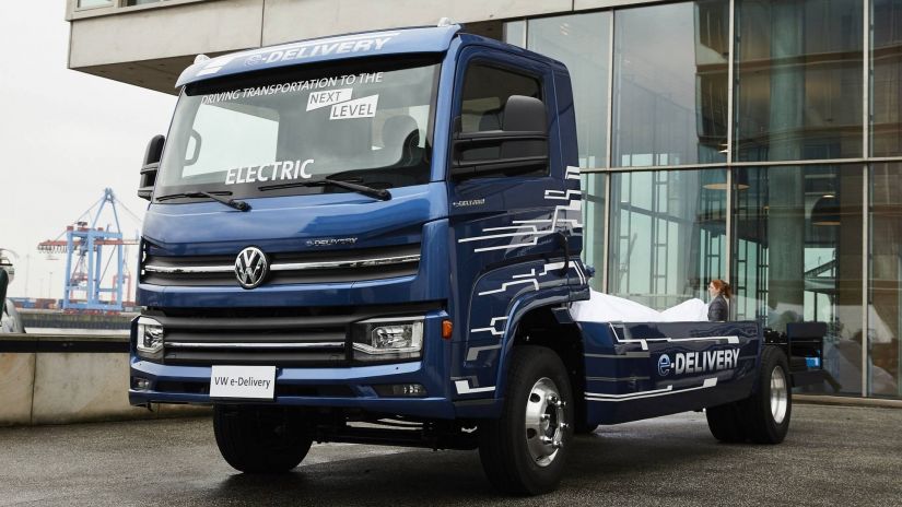 Volkswagen começa produção de caminhão elétrico VW e-Delivery no Brasil