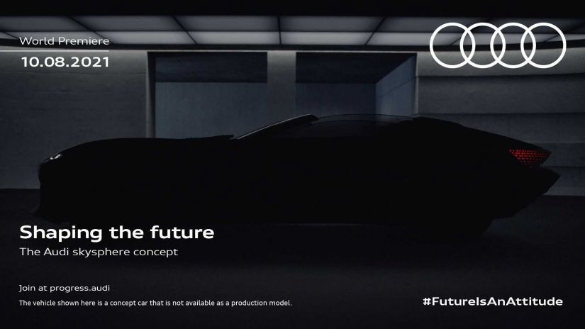 Audi revela primeiras imagens de novo supercarro autônomo