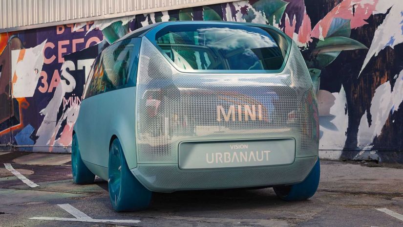 Mini apresenta minivan 100% elétrica com conceito futurista