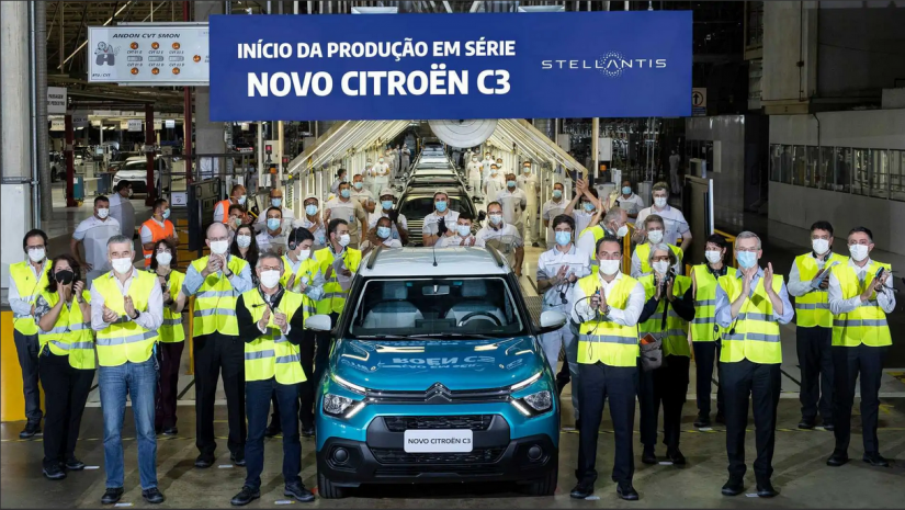 Citroën começa fabricar novo C3 no mercado brasileiro