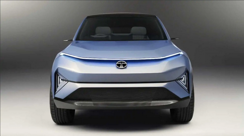 Tata Motors antecipa imagens do Concept Curvv antes da estreia de 2024