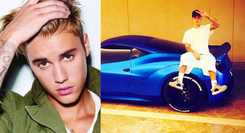 Justin Bieber está proibido de comprar carros da marca Ferrari