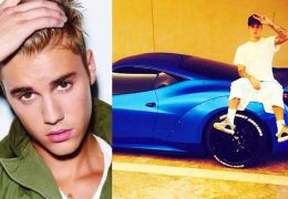Justin Bieber está proibido de comprar carros da marca Ferrari