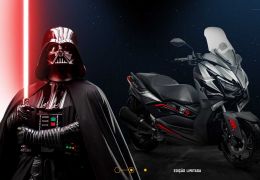 Maxi-scooter Yamaha XMax ganha série especial Darth Vader