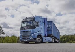 Volvo testa caminhão elétrico com células de combustível a hidrogênio