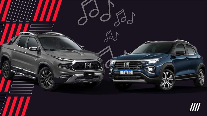 Fiat vai alterar sons dentro dos seus carros